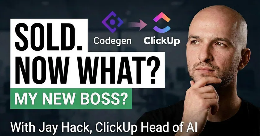 What They Don't Tell You About Selling Your AI Startup | Jay Hack, ClickUp Head of AI preview